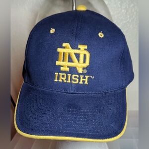 Notre Dame Fighting Irish Logo Adjustable Baseball Cap Hat Officially Licensed